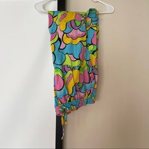 Lucy & Yak Mera Tencel Cargo Pants Cloud Print